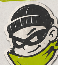 Pick-Pocket bandit mascot